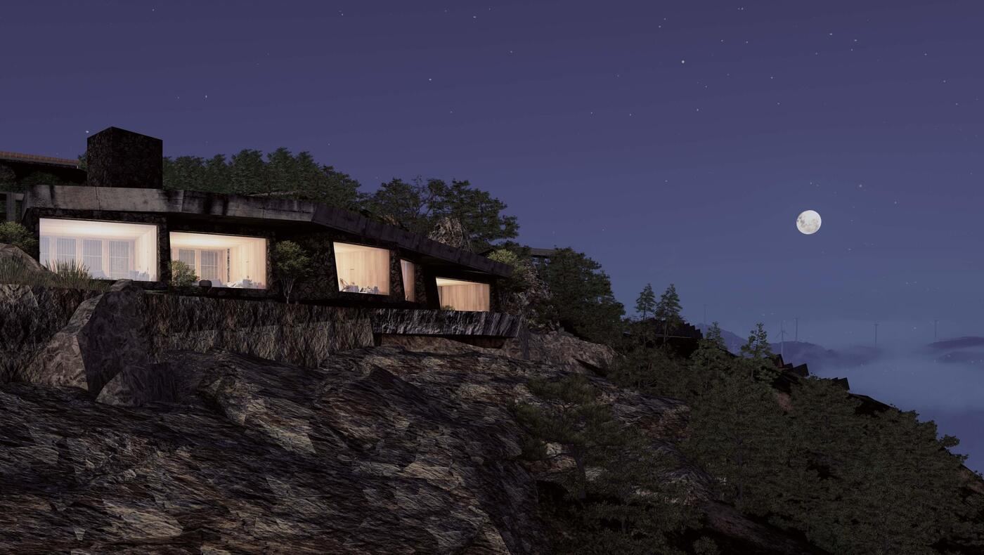 Cliff Hotel rendering