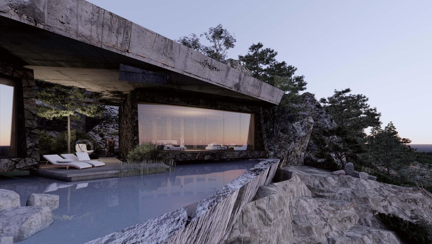 Cliff Hotel rendering