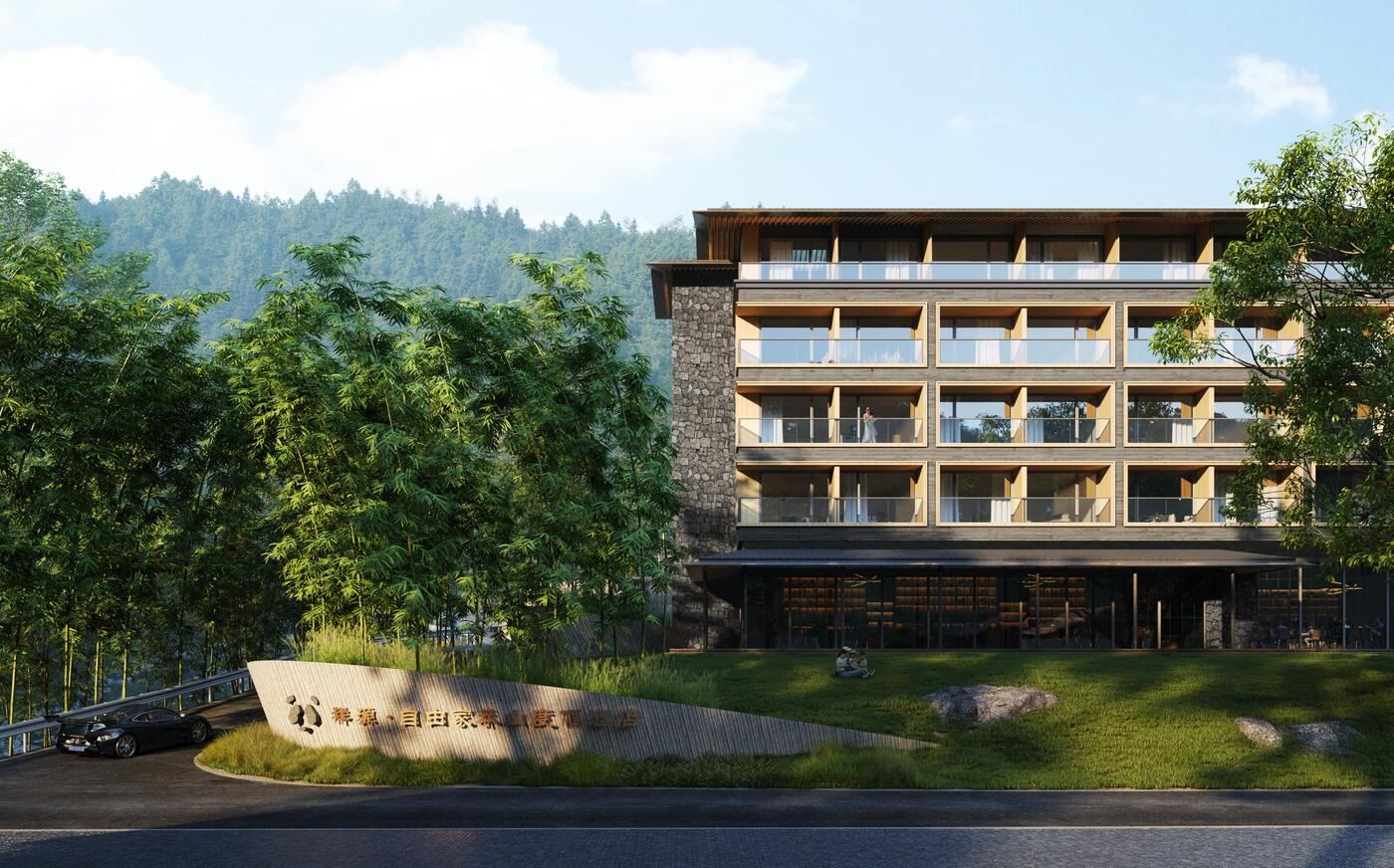 Mangshan Hotel rendering